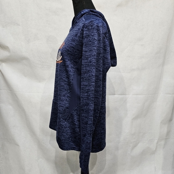 Majestic Houston Astros Fan Fashion Hooded Sweatshirt 100% Polyester Size L - Picture 4 of 6